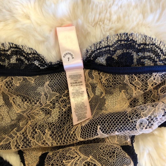 AP Mimosa Peach and Navy bra and brief 34D and AP2 - Picture 8 of 9